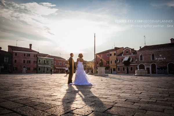 Mariage Venise Laurence et Willy