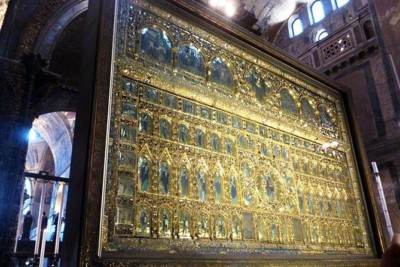 Retable d'or de la basilique Saint Marc à Venise (Pala d'Oro).