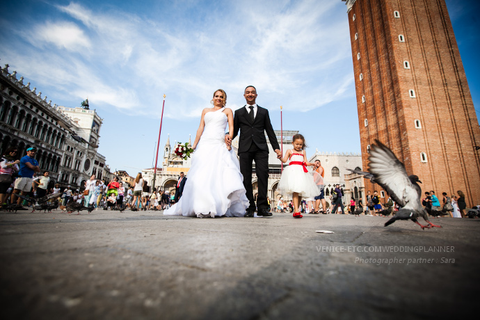 marriage in venice piazza san marco
